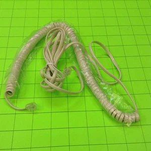 Cavo cavo telefono 10+ piedi mezza spirale/mezzo dritto - Foto 1 di 2