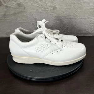 Scarpe da passeggio SAS Free Time donna taglia 8M stringate casual bianche comode - Foto 1 di 10