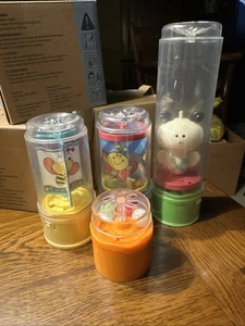 Vintage Playskool Air-Tivity Activity Table Replacement Parts Cylinders (4) - Picture 1 of 1