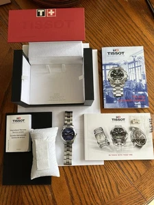 Tissot men’s stainless steel watch sapphire crystal model Number T049410B - Picture 1 of 13