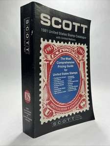 Scott 1981 United States Stamp Catalogue with United Nations Price Guide - Picture 1 of 11