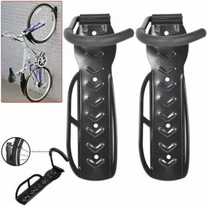 Steel Bike Rack Stand Storage Wall Mounted Hook Hanger Bicycle Holder Hanging - Picture 1 of 17