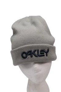 Oakley B1B LOGO beanie Grey Cuff Hat - Picture 1 of 4