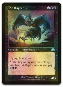 Pit Raptor #72 (Foil) (NM) Prophecy PCY Magic MTG - Picture 1 of 2