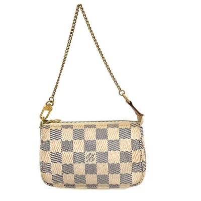 LOUIS VUITTON DAMIER AZUR MINI POCHETTE ACCESSOIRES FL4018 YQ01375 - Image 1 of 4