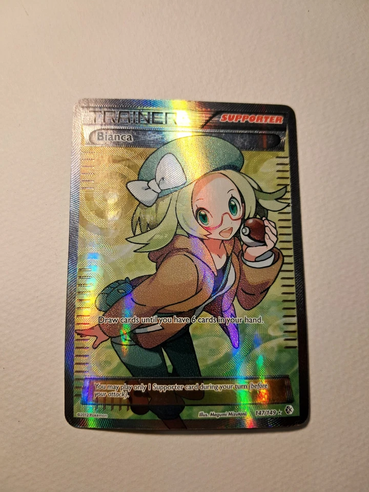 Bianca Trainer 147/149 Full Art Boundaries Crossed (BCR) Pokémon Card RARE Holo - Image 1 of 4