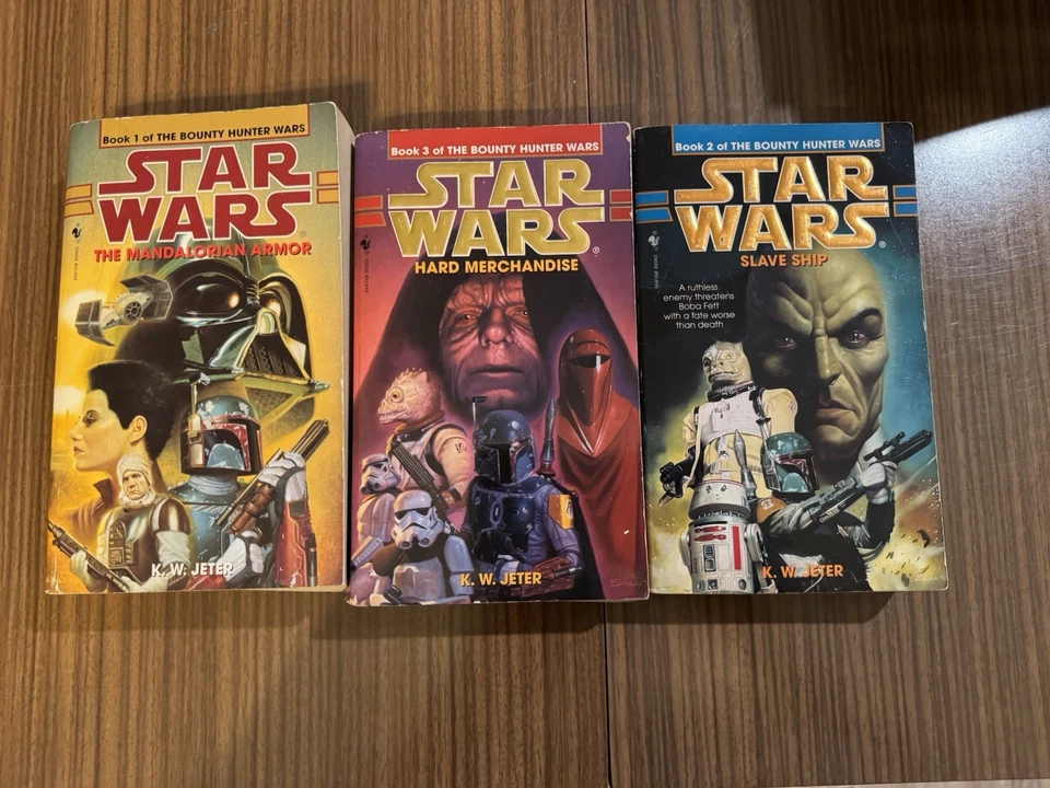 Star Wars The Bounty Hunter Wars Serie TODOS LOS 3 LIBROS Boba Fett Tapa blanda De colección Foto 1 de 3