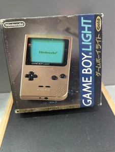 Console Sony Nintendo Game Boy Gameboy Light Gold Doré Or MGB - 101 - Imagen 1 de 7