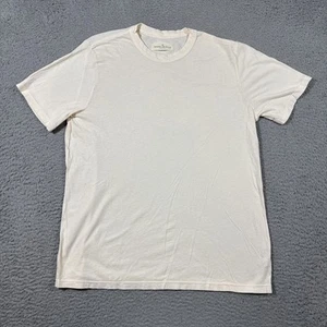 NWOT Imogene and Willie T Shirt Off White Ivory Sz M Unisex Lightweight Cotton - Picture 1 of 12