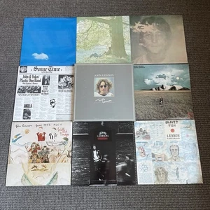 John Lennon 9xLP Albums Boxset Vinyl Record JLB8 FIRST UK Pressing 1981 Beatles - Picture 1 of 20