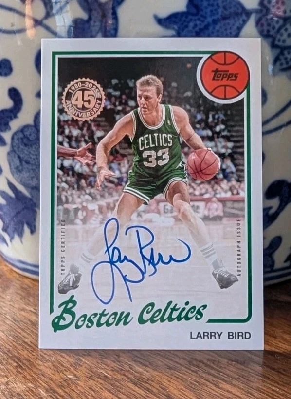 Topp Larry Bird Basketball Ungraded Trading Cards & Accessories