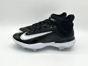 Botín de béisbol negro Nike Alpha Huarache Elite 4 mediano para hombre talla 8 DJ6520-001 - Imagen 1 de 9