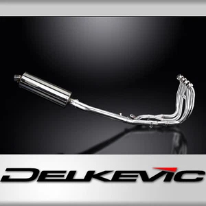 Suzuki GSX1300R Hayabusa 1999-07 Complete Exhaust 4-1 14" Oval Stainless Muffler - Bild 1 von 5