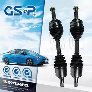 2 Pcs GSP Front CV Joint Drive Shaft for Toyota Hilux KUN26 GGN25 4WD 05-15 - Picture 1 of 2