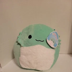 Squishmallow Abe Bearded Dragon Plush 11" Stuffed animal Green 2022 New w tags - Picture 1 of 6