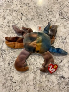 Ty Beanie Baby Claude the Crab DOB September 3, 1996 MWMT Free Shipping - Picture 1 of 3