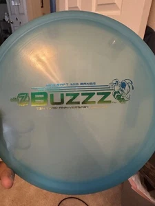 RARE Discraft 10 Ten Year Buzzz Bar Stamp 177g Blue -- NEW - Picture 1 of 2