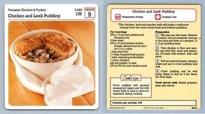Chicken & Leek Pudding #136 - Chicken - My Favourite Recipes Cardmark Card - Picture 1 of 1