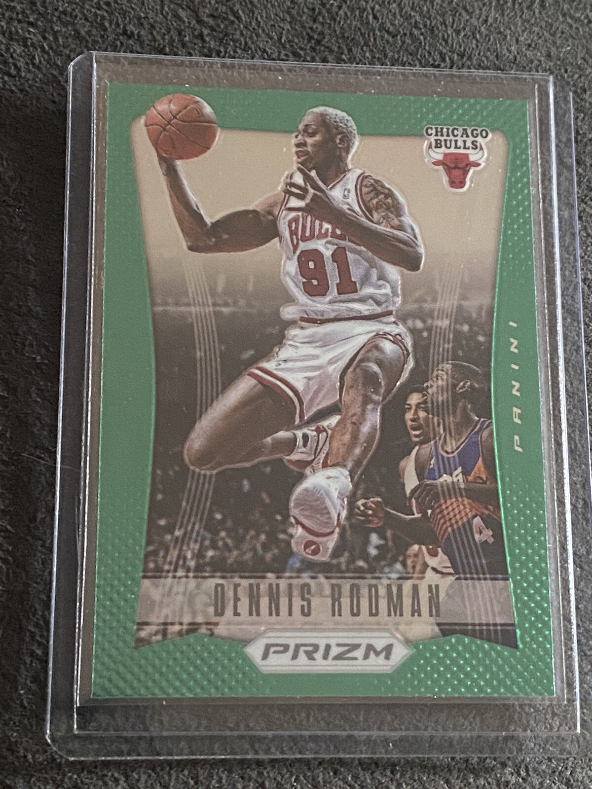 Dennis Rodman 2012 Green Prizm Bulls #157
