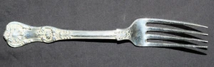 Tiffany & Co. English King Sterling Dinner Size Fork 7 1/2" USED No Monos - Picture 1 of 3