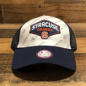 Syracuse Orange Hat Snapback Cap Mens Blue Champion NCAA Football Casual - NWT - Picture 1 of 12