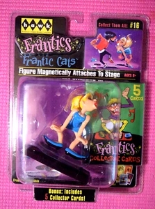 Figura Coleccionable Vintage HAWK Frantic CATS #16 + 5 Tarjetas de Coleccionista Bonus NUEVA - Imagen 1 de 3