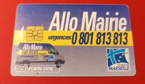 TELECARTE / PHONECARD France Spéciale Allo Mairie Marseille 5U DS 12 - 09/98 - Imagen 1 de 2