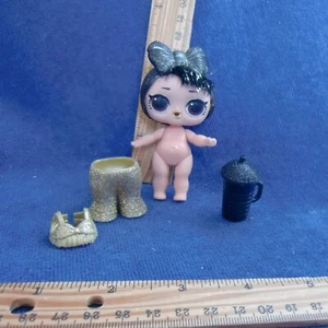 LOL Surprise DISCO QUEEN Haarvibes Mini Mode Puppe OKC schwarz gold Tasse Schal - Bild 1 von 4