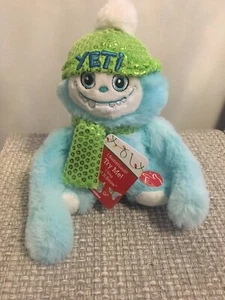 Animated Yeti Abominable Snowman Does SOMERSAULTS 8" "Let It Snow" NEU - Bild 1 von 4