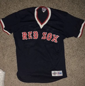 Pedro Martinez Majestic Diamond Collection Boston Red Sox Jersey Blue Size M - Picture 1 of 3