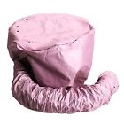 (Pink)Hair Dryer Bonnet Hood Adjust Lanyard Hairdryer Attachment Hat For XXL