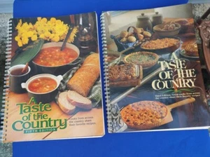 Vintage A Taste of the Country 1990 2 Kochbuch Rezepte spiralgebunden 3. & 5. Auflage - Bild 1 von 1