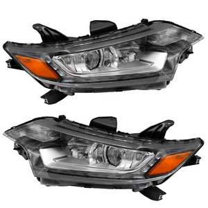 1Pair of Left&Right Headlights Halogen For 2016 Mitsubishi Outlander - Picture 1 of 10