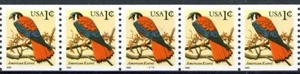 American Kestrel Large Date (Reprint) Scott's 3044A MNH PNC5 PL 4444 - Picture 1 of 2