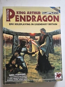 4a regla de reglas básicas Pendragon chaosium arthurian arthur RPG libro de rol - Imagen 1 de 7