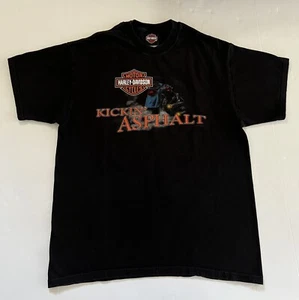 Harley Davidson VTG Men’s Blk  Large Tee~Hacienda HD~Scottsdale, AZ-Clean!!! - Picture 1 of 7
