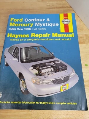 Haynes 36006 维修手册 适用于 1995 - 1998 福特 Contour & Mercury Mystique — 第 1/3 张图片