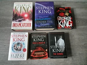 Stephen King Job Lot Bundle Mixed Hardback Paperback Books x 6 Horror Thriller - Picture 1 of 6