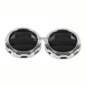 2* Rejilla de salida de aire de CA trasera plateada apta para Land Rover Discovery LR041180 - Imagen 1 de 8