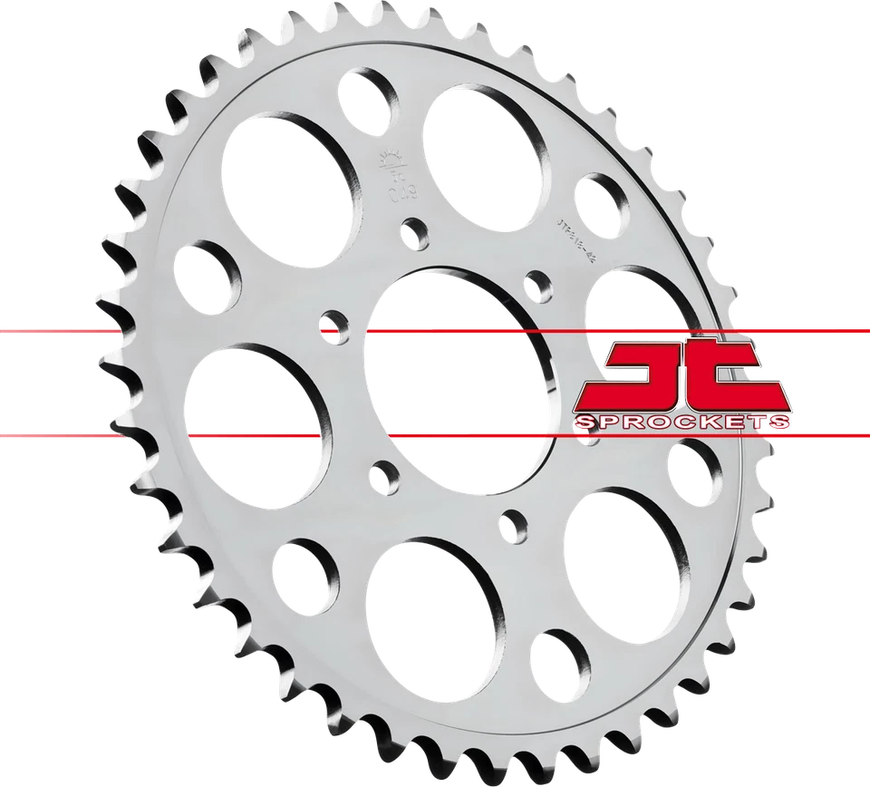 Roda dentada traseira de aço JT 42 dentes JTR818.42 - Imagem 1 de 1