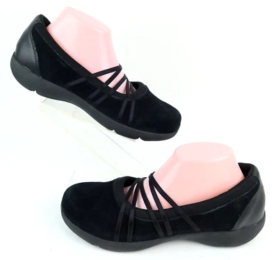 Abeo Adelaide Mary Jane Flats Black Leather Sz 10 MINT CONDITION! - Image 1 of 4