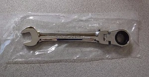 New 14 mm Locking Flex Head Chrome Ratcheting Combination Wrench (M) - Imagen 1 de 4