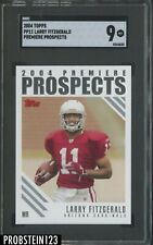 2004 Topps Premiere Prospects #PP11 Larry Fitzgerald Cardinals RC Rookie SGC 9