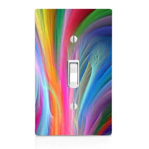 Fairy Rainbow Light Switch Cover, Bedroom Decor, Home Decor, Bathroom, knobs, - Picture 1 of 12
