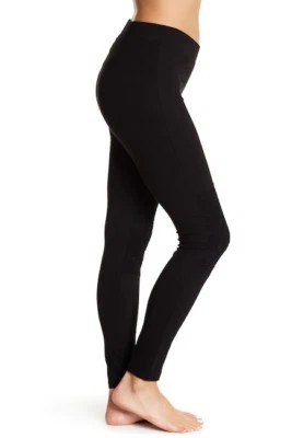 Leggings Tono Mujer XS Negro U17497 Elástico Algodón Encaje Rodilla Pull-On Nuevo Foto 1 de 4