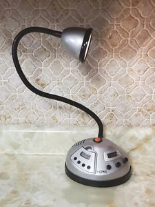 Vtg Rare Thermos AM/FM Radio Adjustable Table Lamp Light w/ Removable Stop Watch - Picture 1 of 12