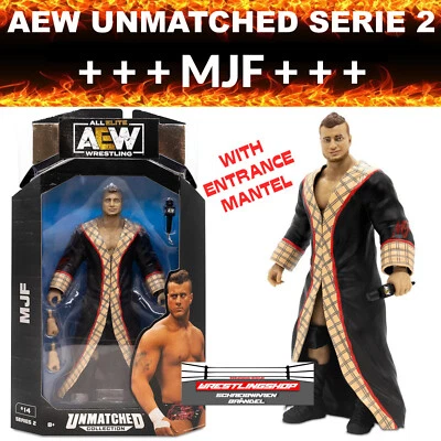 AEW UNMATCHED SERIE 2 MJF - FIGUR ALL ELITE WRESTLING ELITE JAZWARES #14 CATCHER