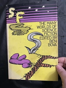 The Many Worlds of Science Fiction Edited by Ben Bova 1971 Hardcover 1st Edition - Picture 1 of 8