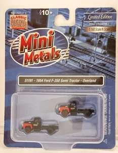 Mini Metals 1:160 N Scale 51191-1954 Ford F-350 Semi Tractor Overland - Picture 1 of 2