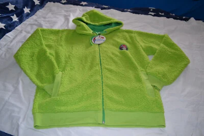 Fleece Jacke Gr. XL NEU grün - Bild 1 von 3